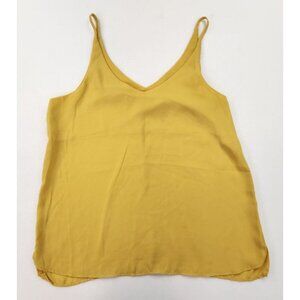 Stella Luce Women S Tank Top Spaghetti Strap Casual Sleeveless Blouse Mustard